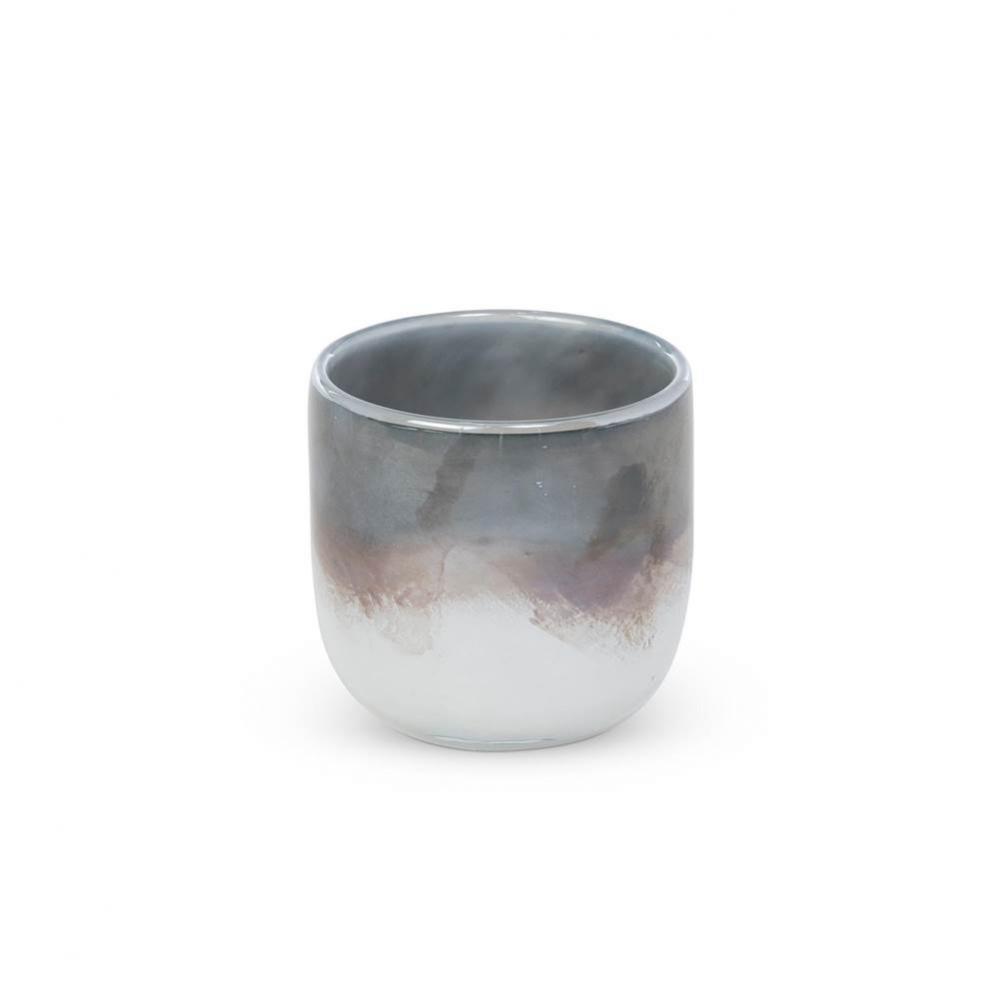 Nerida Pearlized Glass Vase Small