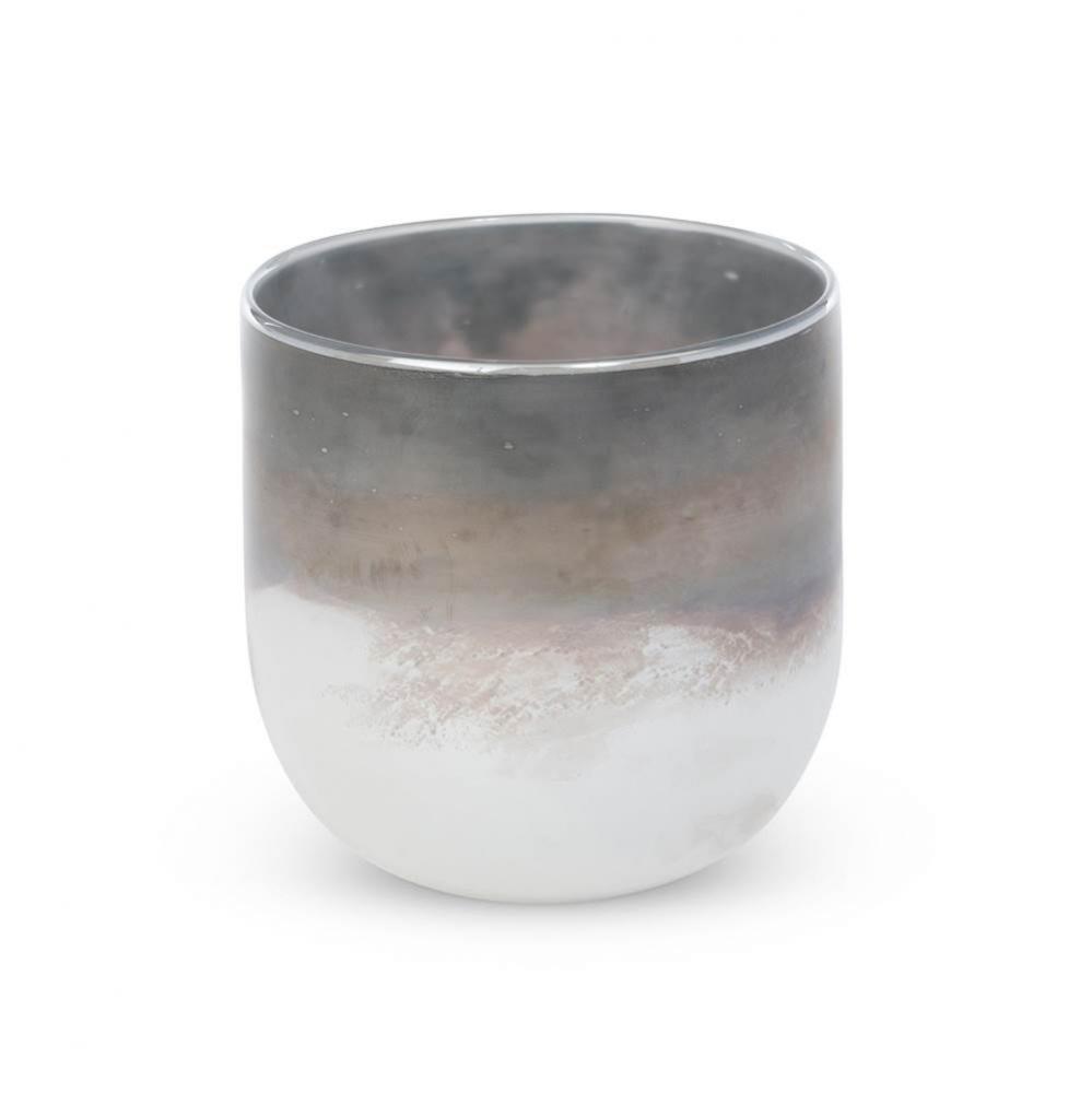 Nerida Pearlized Glass Vase Large