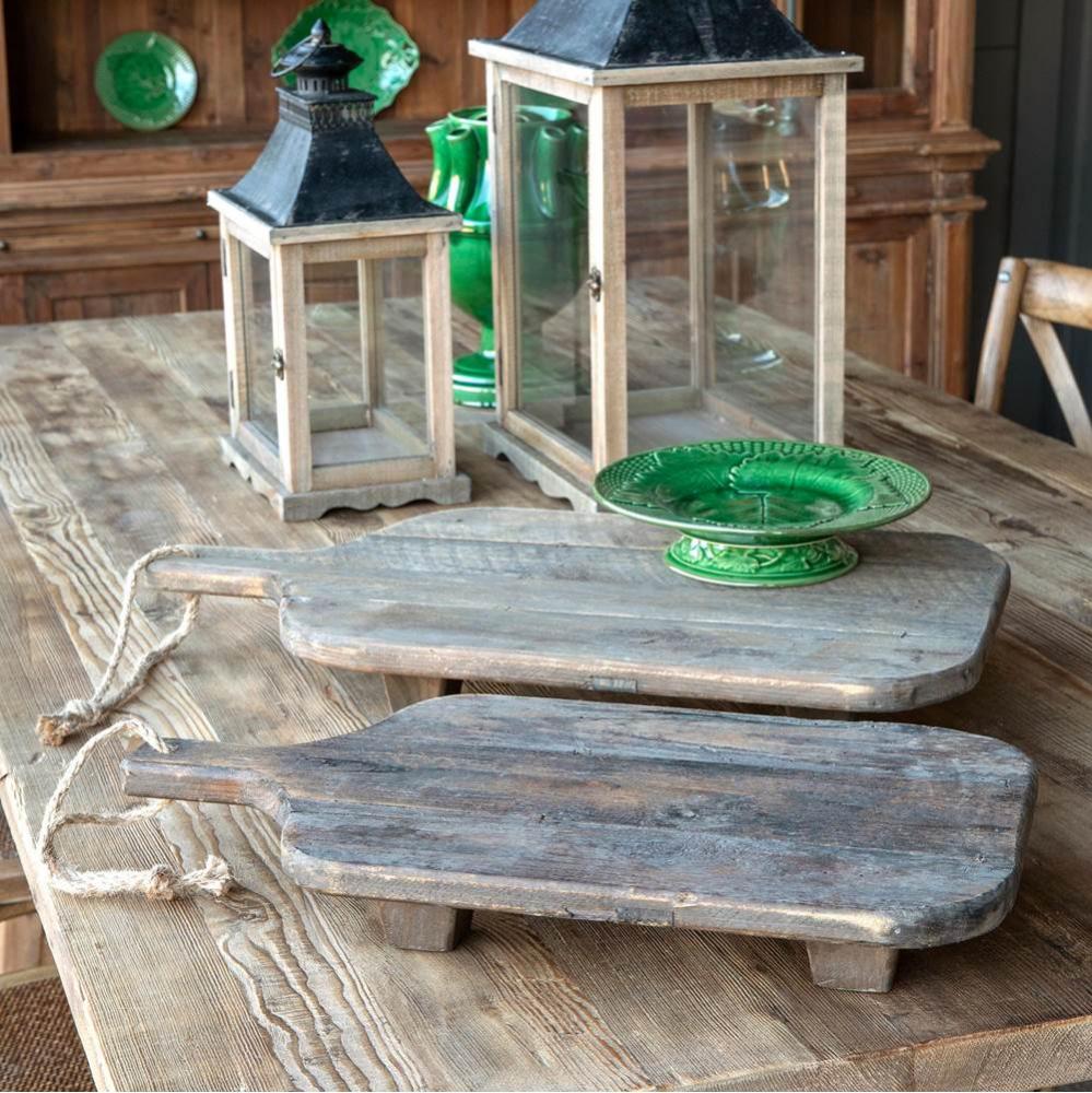 Footed Cutting Board Risers Set Of 2
