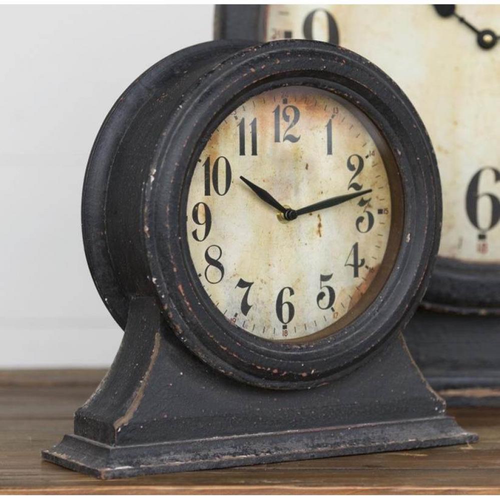 Black Mantel Clock Small