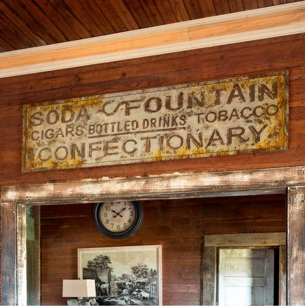 General Store Sign Tin Advertising