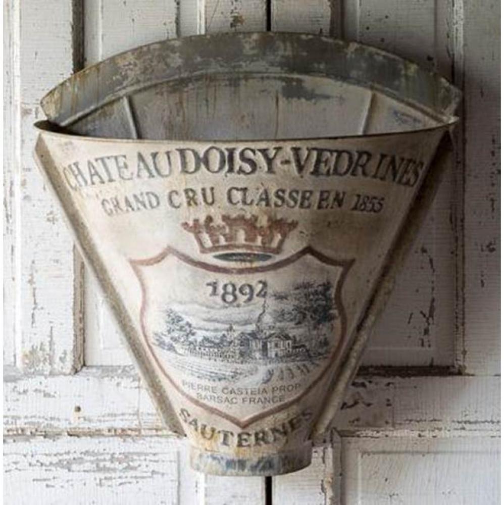 French Metal Picking Basket