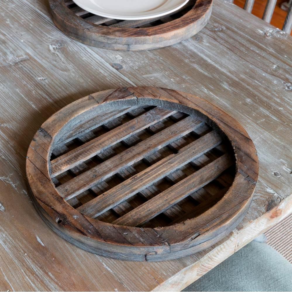 Round Lattice Charger