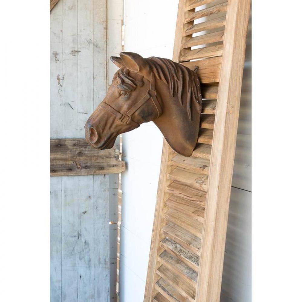 Estate Stone Horse Head