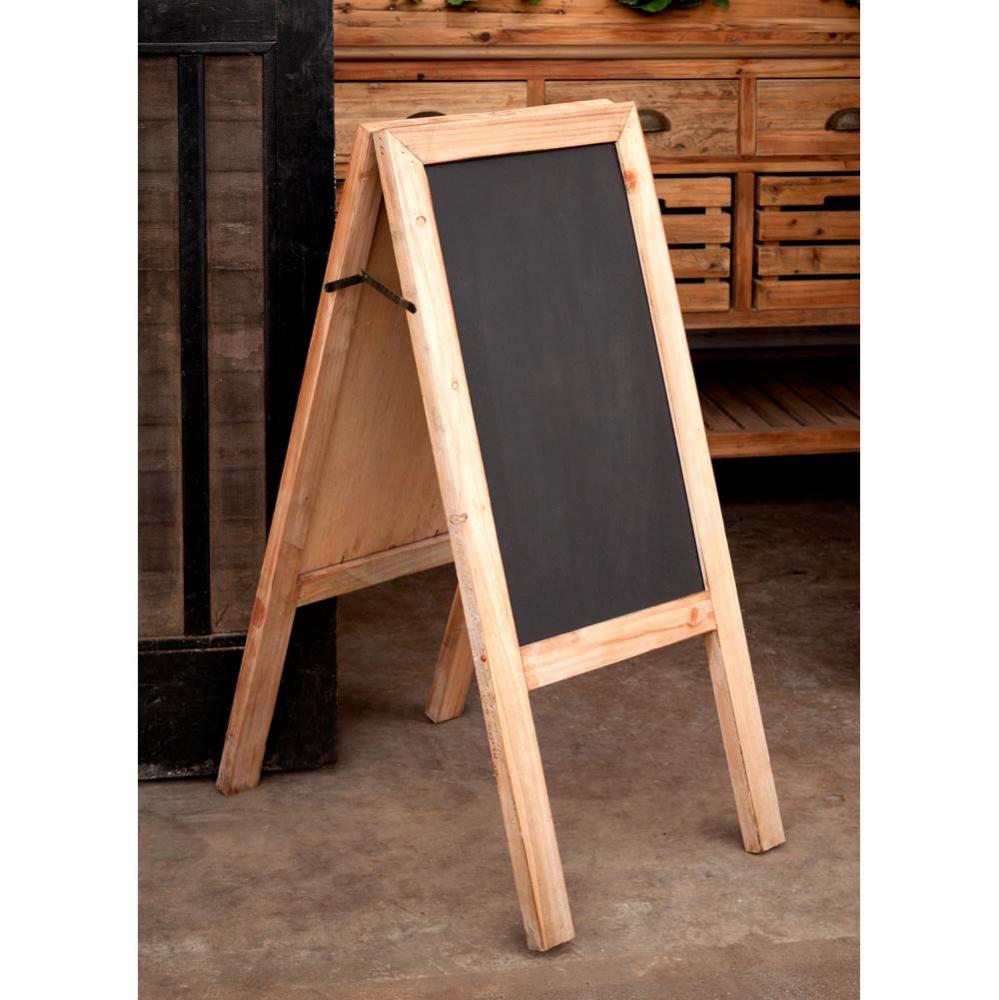 Two-Sided Sidewalk Chalkboard