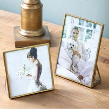 Park Hill EAB16022 - Brass Tabletop Picture Frame, Rectangle