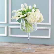 Park Hill EAB16065 - Basia Glass Tall Stemmed Bowl