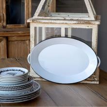 Park Hill EAW90027 - Farmhouse Enamelware Oval Tray