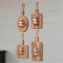 Park Hill ECW90209 - Hanging Cutting Board With Jar 4 Assorted Styles