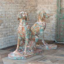 Park Hill EAG80267 - Cast Iron Hound Pair