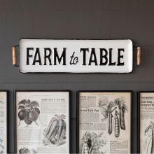 Park Hill EWA90050 - Farm To Table Metal Tray