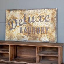 Park Hill EWA90095 - Aged Metal Deluxe Laundry Sign