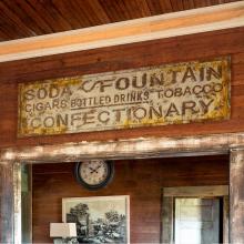 Park Hill EWA80813 - General Store Sign Tin Advertising