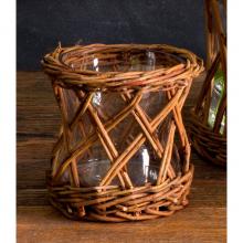 Park Hill ECW81184 - Small Willow Curved Flower Vase