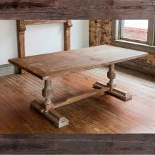 Park Hill EFT81982 - White Washed Column Table