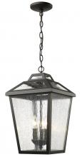 Z-Lite 539CHB-ORB - 3 Light Outdoor Chain Mount Ceiling Fixture