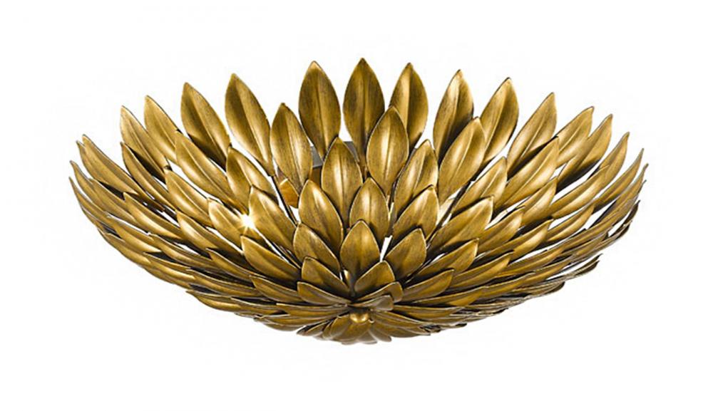 Flush Mount Gold
