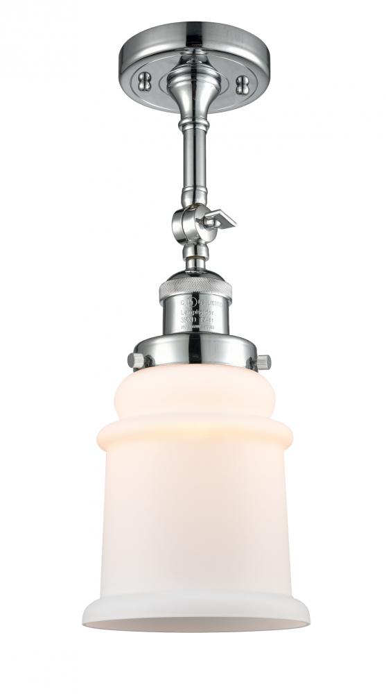 Canton - 1 Light - 6 inch - Polished Chrome - Adjustable Semi-Flush Mount