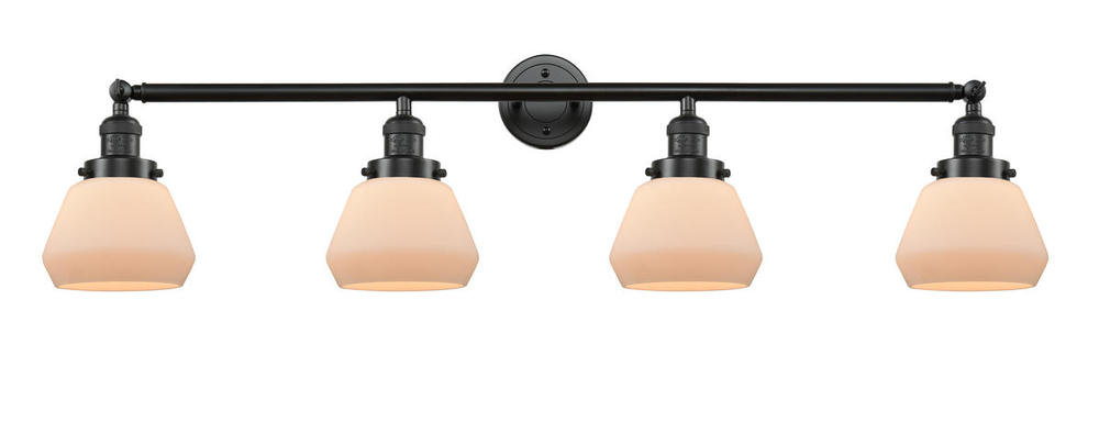 Fulton - 4 Light - 43 inch - Oil Rubbed Bronze - Adjustable Bath Vanity Light