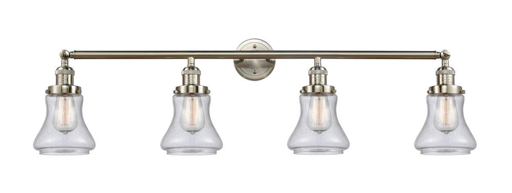 Bellmont - 4 Light - 42 inch - Brushed Satin Nickel - Adjustable Bath Vanity Light