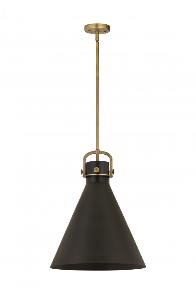 Newton Cone - 1 Light - 16 inch - Champagne Bronze - Pendant
