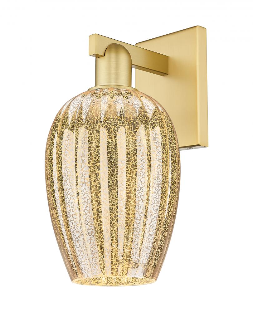 Preston - 1 Light - 6 inch - Satin Gold - Sconce