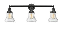 Innovations Lighting 205-BK-G194-LED - Bellmont - 3 Light - 30 inch - Matte Black - Bath Vanity Light