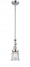 Innovations Lighting 206-PC-G184S-LED - Canton - 1 Light - 5 inch - Polished Chrome - Stem Hung - Adjustable Mini Pendant
