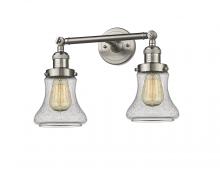 Innovations Lighting 208-SN-G194-LED - Bellmont - 2 Light - 17 inch - Brushed Satin Nickel - Adjustable Bath Vanity Light