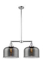 Innovations Lighting 209-PC-G73-L-LED - Bell - 2 Light - 21 inch - Polished Chrome - Stem Hung - Adjustable Island Light