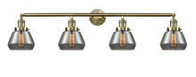Innovations Lighting 215-AB-G173 - Fulton - 4 Light - 43 inch - Antique Brass - Adjustable Bath Vanity Light