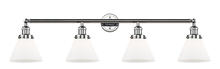 Innovations Lighting 215-PC-G41-LED - Cone - 4 Light - 44 inch - Polished Chrome - Adjustable Bath Vanity Light