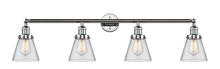 Innovations Lighting 215-PC-G62-LED - Cone - 4 Light - 42 inch - Polished Chrome - Adjustable Bath Vanity Light