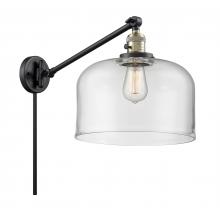 Innovations Lighting 237-BAB-G72-L-LED - Bell - 1 Light - 12 inch - Black Antique Brass -Adjustable Swing Arm