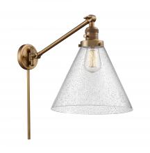 Innovations Lighting 237-BB-G44-L-LED - Cone - 1 Light - 12 inch - Brushed Brass -Adjustable Swing Arm