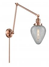 Innovations Lighting 238-AC-G165-LED - Geneseo - 1 Light - 8 inch - Antique Copper -Adjustable Swing Arm