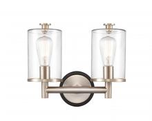 Innovations Lighting 418-2W-BSN-G4182-LED - Marlowe - 2 Light - 14 inch - Black Satin Nickel - Bath Vanity Light