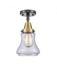 Innovations Lighting 447-1C-BAB-G192-LED - Bellmont - 1 Light - 6 inch - Black Antique Brass - Flush Mount
