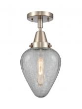 Innovations Lighting 447-1C-SN-G165-LED - Geneseo - 1 Light - 7 inch - Brushed Satin Nickel - Flush Mount
