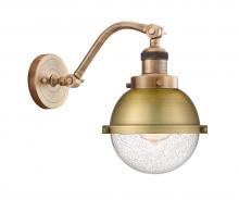 Innovations Lighting 515-1W-BB-HFS-64-BB-LED - Hampden - 1 Light - 7 inch - Brushed Brass - Adjustable Sconce