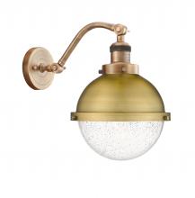 Innovations Lighting 515-1W-BB-HFS-84-BB-LED - Hampden - 1 Light - 9 inch - Brushed Brass - Adjustable Sconce