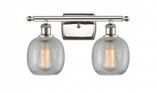 Innovations Lighting 516-2W-PN-G105-LED - Belfast - 2 Light - 16 inch - Polished Nickel - Bath Vanity Light