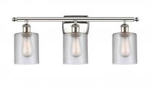 Innovations Lighting 516-3W-PN-G112-LED - Cobbleskill - 3 Light - 25 inch - Polished Nickel - Bath Vanity Light