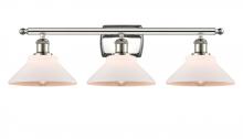 Innovations Lighting 516-3W-PN-G131-LED - Orwell - 3 Light - 28 inch - Polished Nickel - Bath Vanity Light