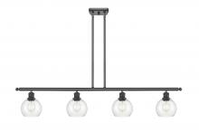 Innovations Lighting 516-4I-OB-G122-6-LED - Athens - 4 Light - 48 inch - Oil Rubbed Bronze - Cord hung - Island Light
