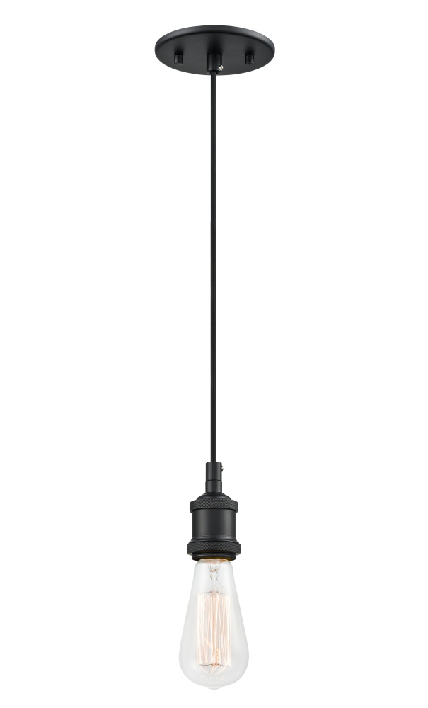 Bulstrode's Workshop Black Pendant