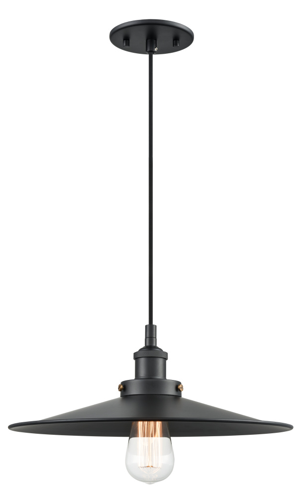 Bulstrode's Workshop Black Pendant