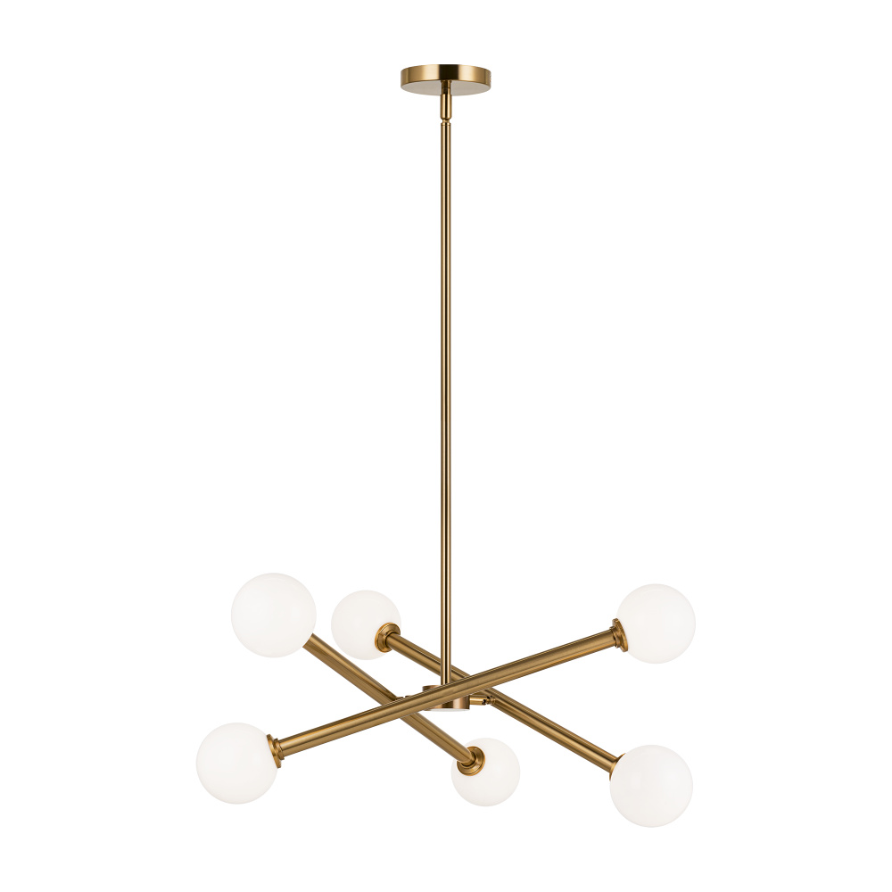 Matchstix Aged Gold Brass Pendant