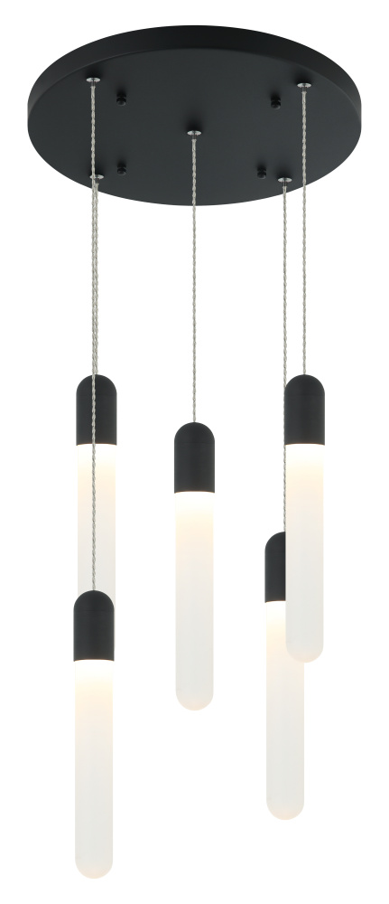 Aydin Matte Black Pendant