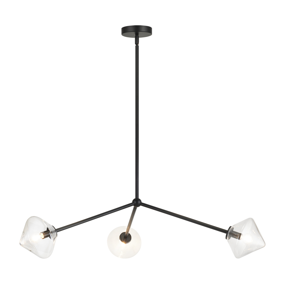 Novo Black Pendant